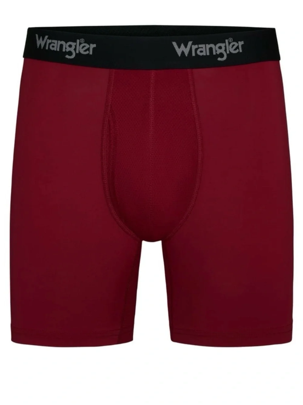 Wrangler Cool Carpenter 6” Boxer Briefs Men’s Underwear Gray, Red, & Blue